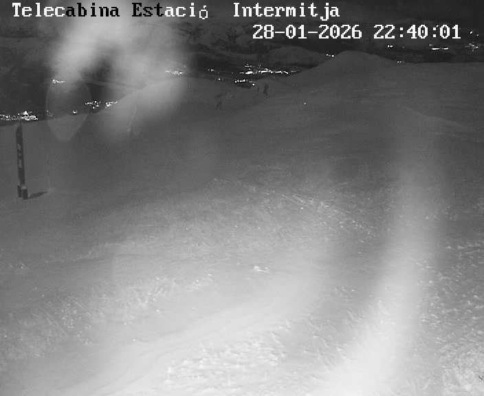 Webcam La Molina: Telecabina superior