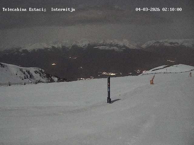 Webcam La Molina: Telecabina superior