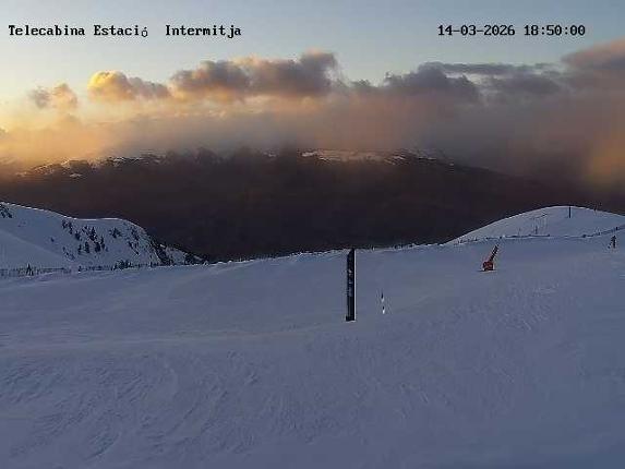 Webcam La Molina: Telecabina superior