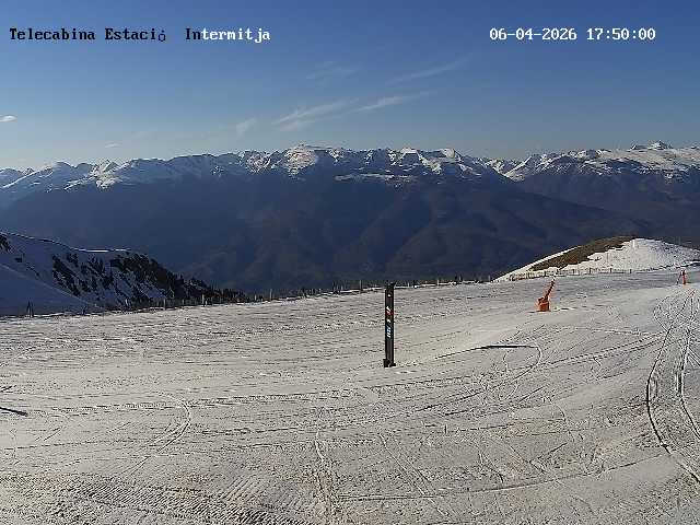 Webcam La Molina: Telecabina superior