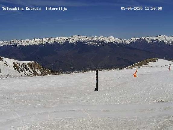 Webcam La Molina: Telecabina superior