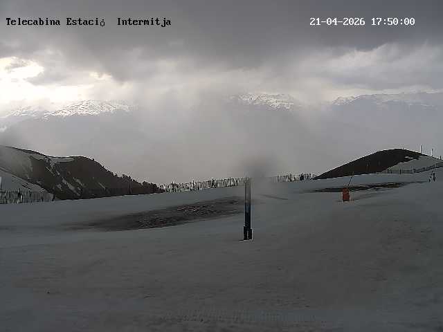 Webcam La Molina: Telecabina superior