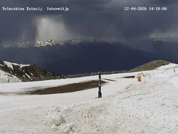 Webcam La Molina: Telecabina superior