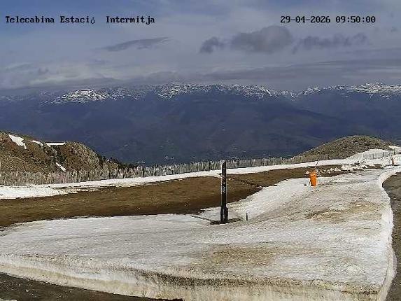 Webcam La Molina: Telecabina superior