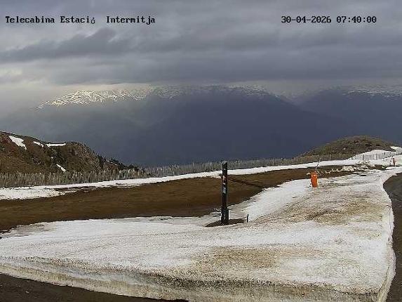 Webcam La Molina: Telecabina superior