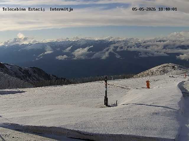 Webcam La Molina: Telecabina superior