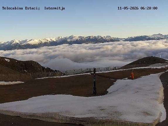 Webcam La Molina: Telecabina superior