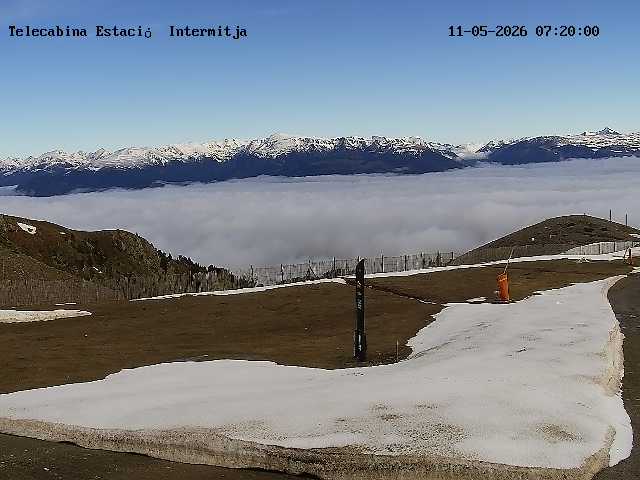 Webcam La Molina: Telecabina superior