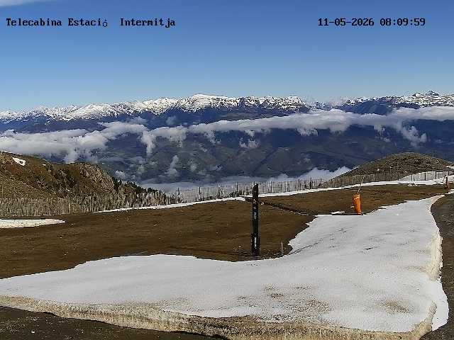 Webcam La Molina: Telecabina superior