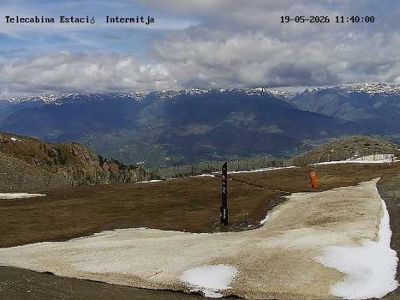 Webcam La Molina: Telecabina superior
