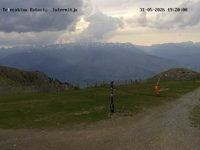 Webcam La Molina: Telecabina superior