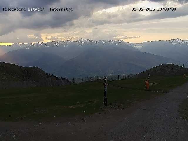 Webcam La Molina: Telecabina superior