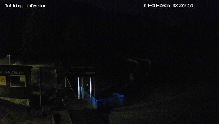 Webcam La Molina: Tubbing i cinta