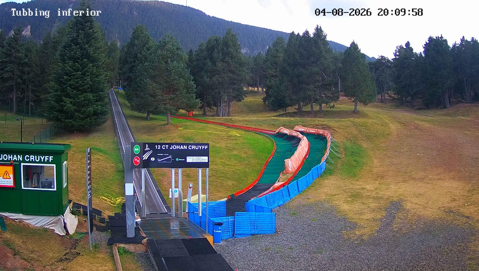 Webcam La Molina: Tubbing i cinta