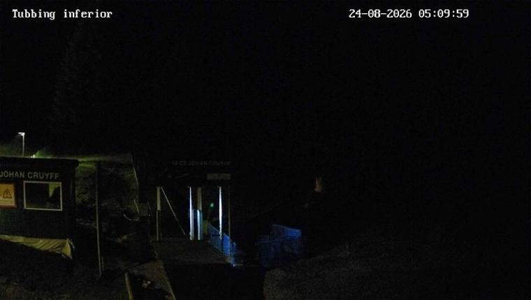 Webcam La Molina: Tubbing i cinta