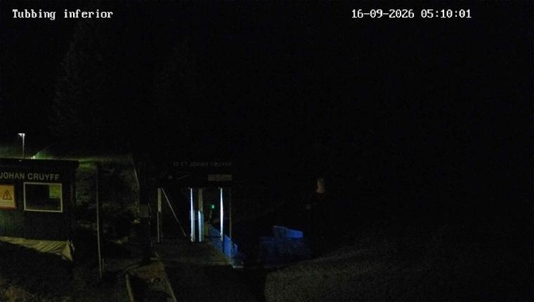 Webcam La Molina: Tubbing i cinta