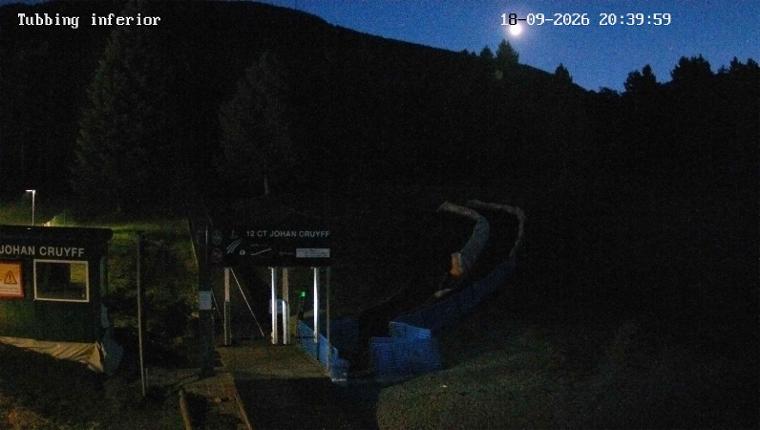 Webcam La Molina: Tubbing i cinta
