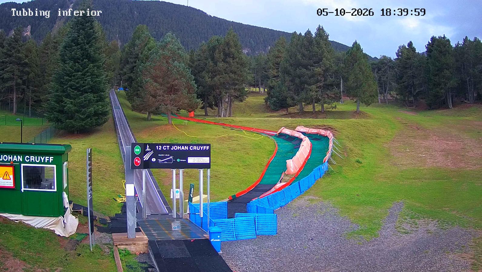 Webcam La Molina: Tubbing i cinta