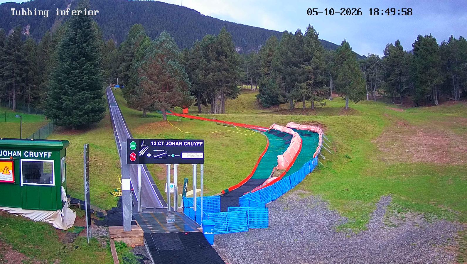Webcam La Molina: Tubbing i cinta