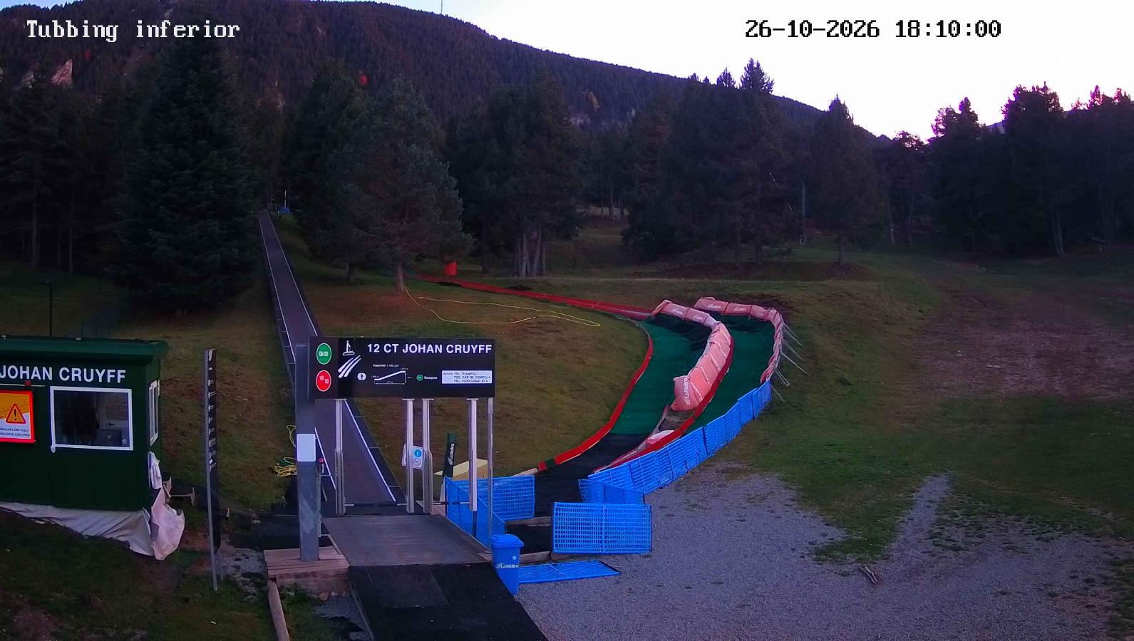 Webcam La Molina: Tubbing i cinta