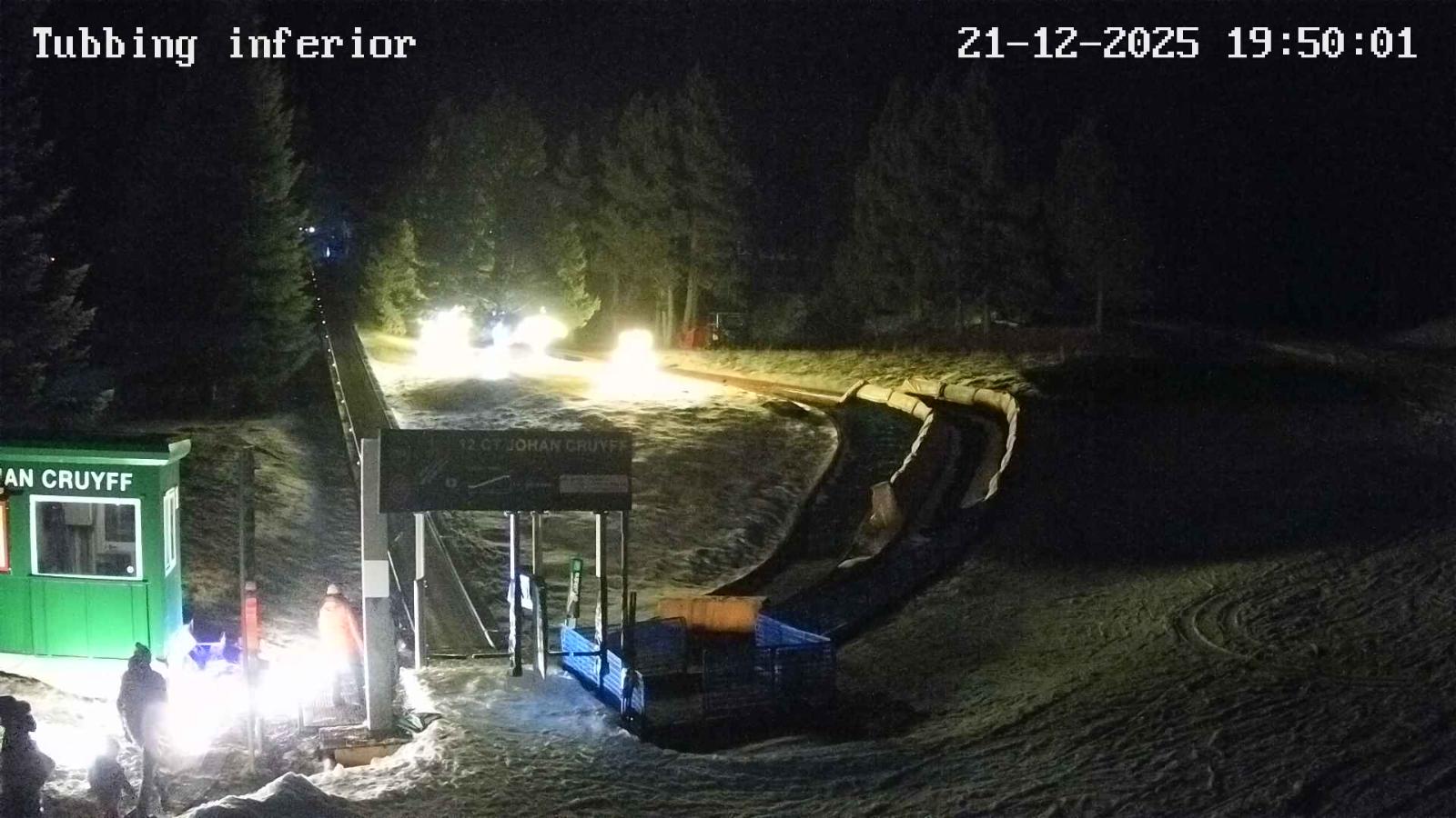 Webcam La Molina: Tubbing i cinta