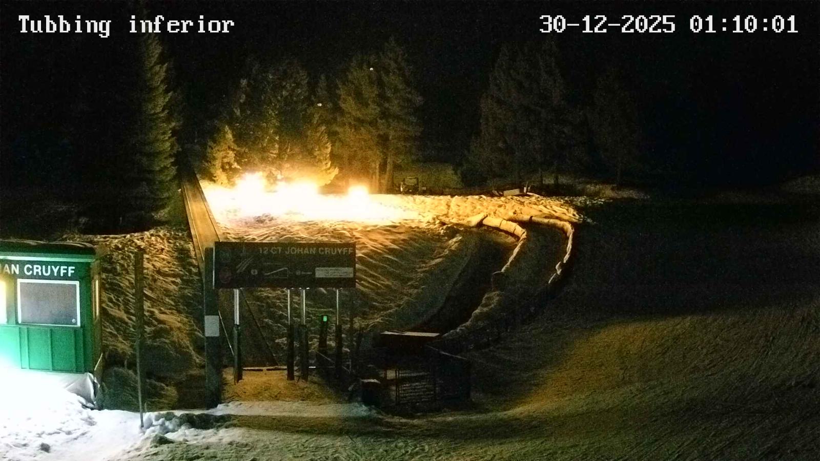 Webcam La Molina: Tubbing i cinta