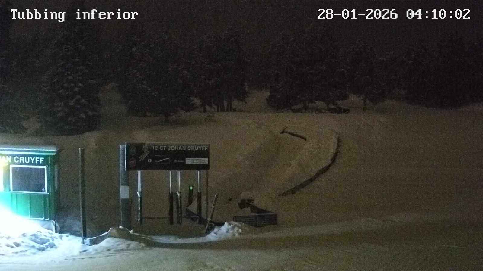 Webcam La Molina: Tubbing i cinta