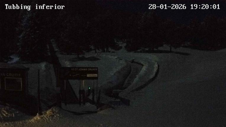 Webcam La Molina: Tubbing i cinta