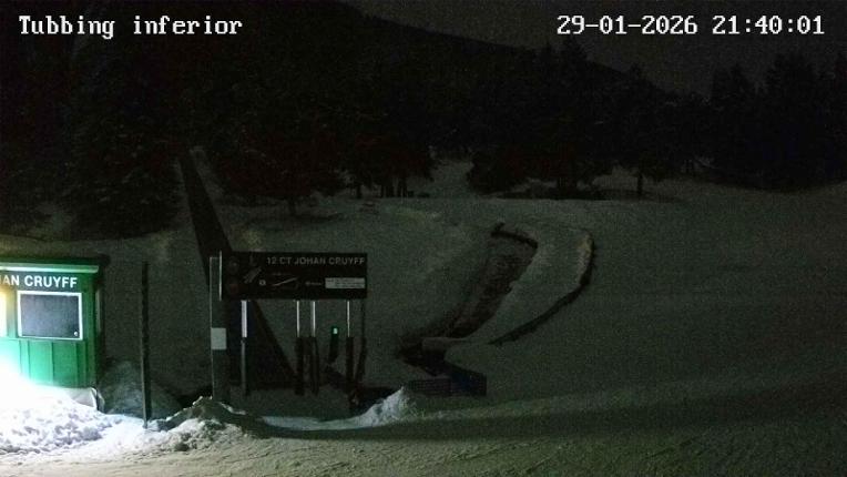 Webcam La Molina: Tubbing i cinta
