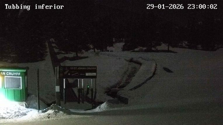 Webcam La Molina: Tubbing i cinta