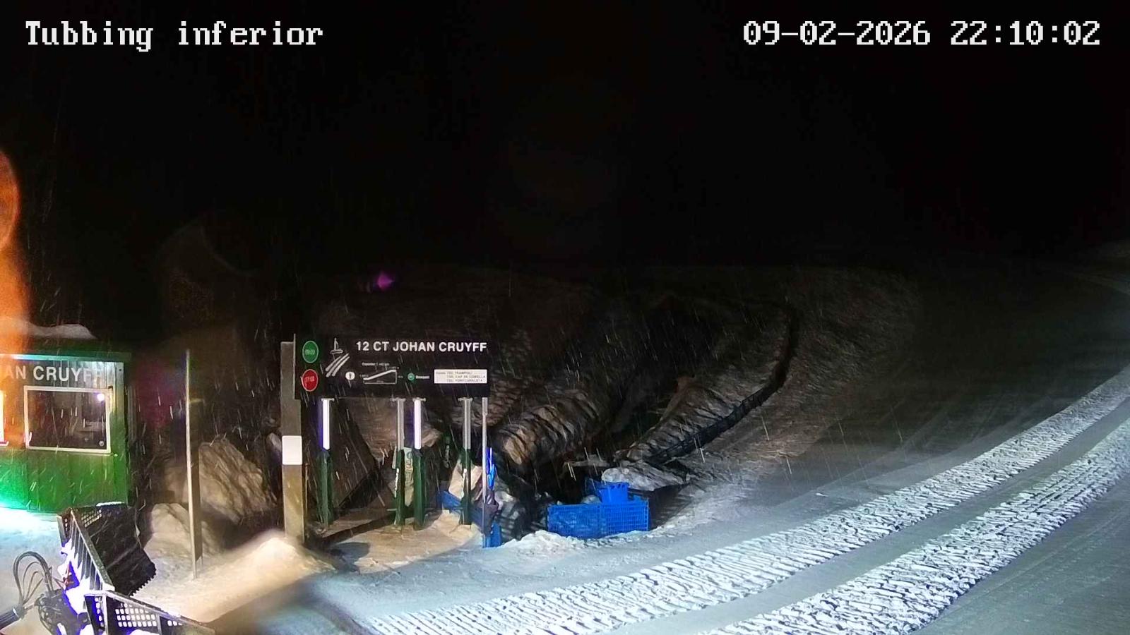 Webcam La Molina: Tubbing i cinta