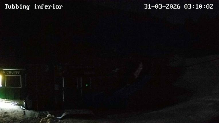 Webcam La Molina: Tubbing i cinta