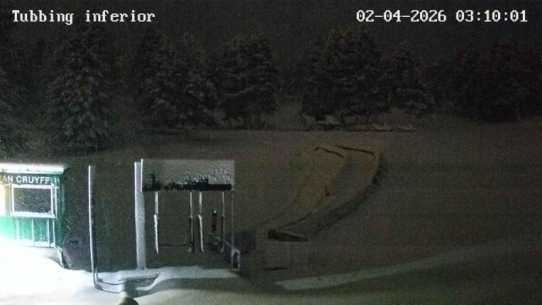 Webcam La Molina: Tubbing i cinta