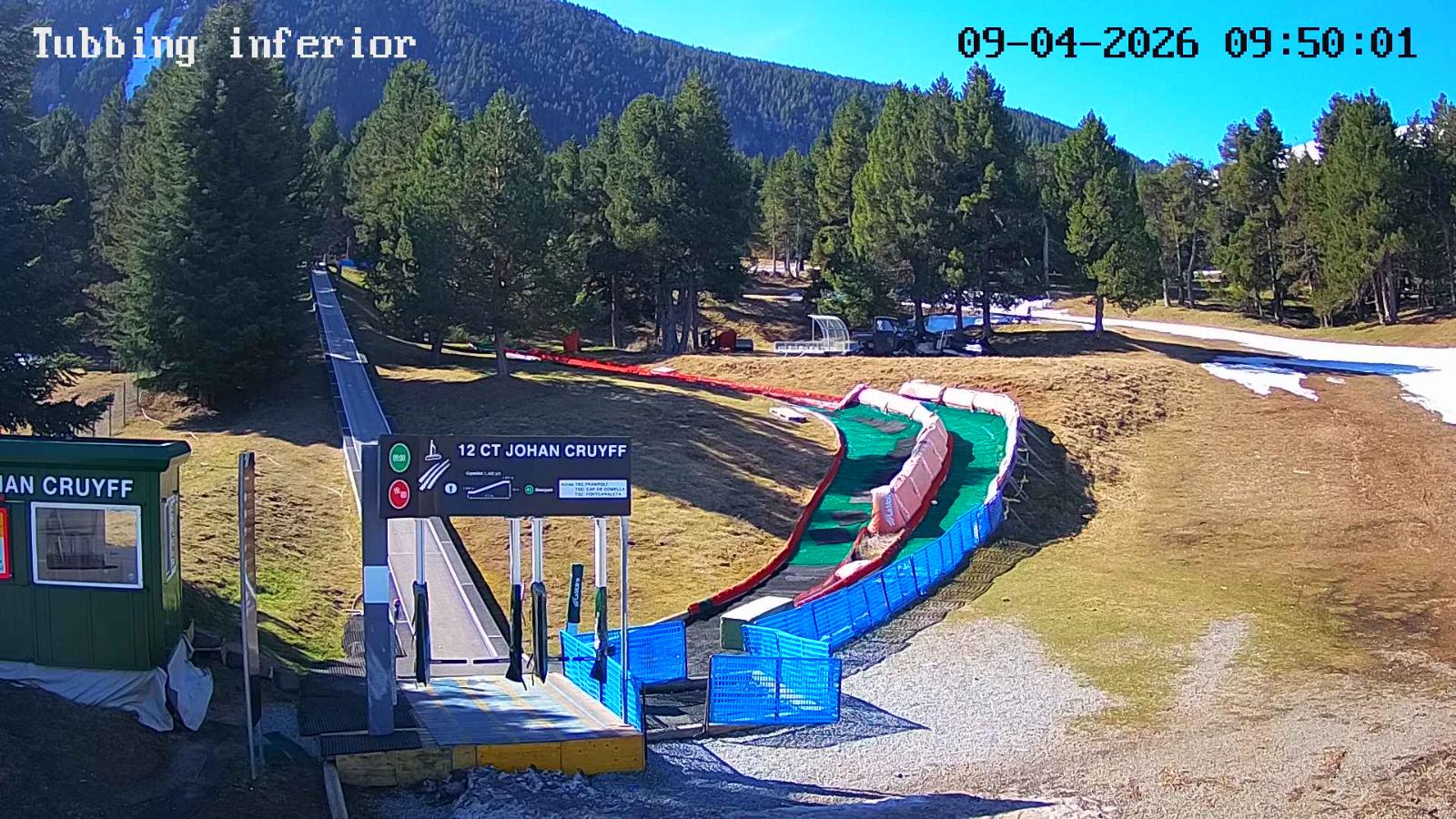 Webcam La Molina: Tubbing i cinta