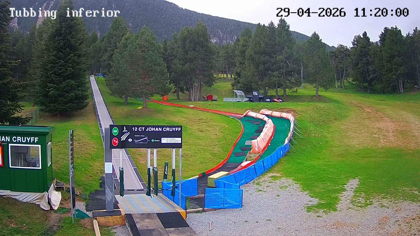 Webcam La Molina: Tubbing i cinta