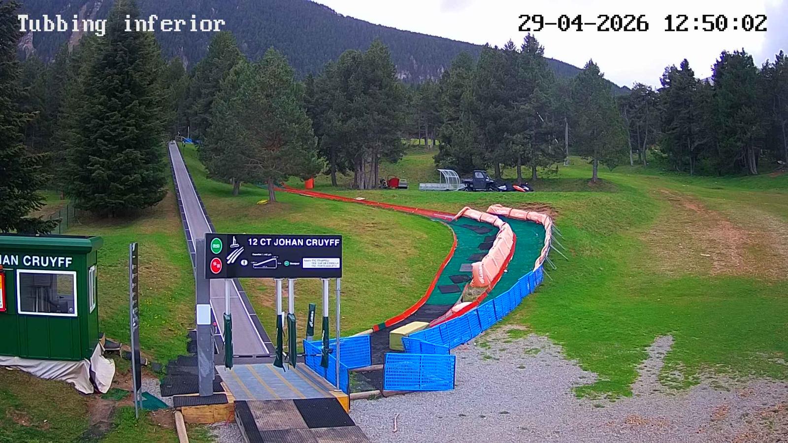 Webcam La Molina: Tubbing i cinta