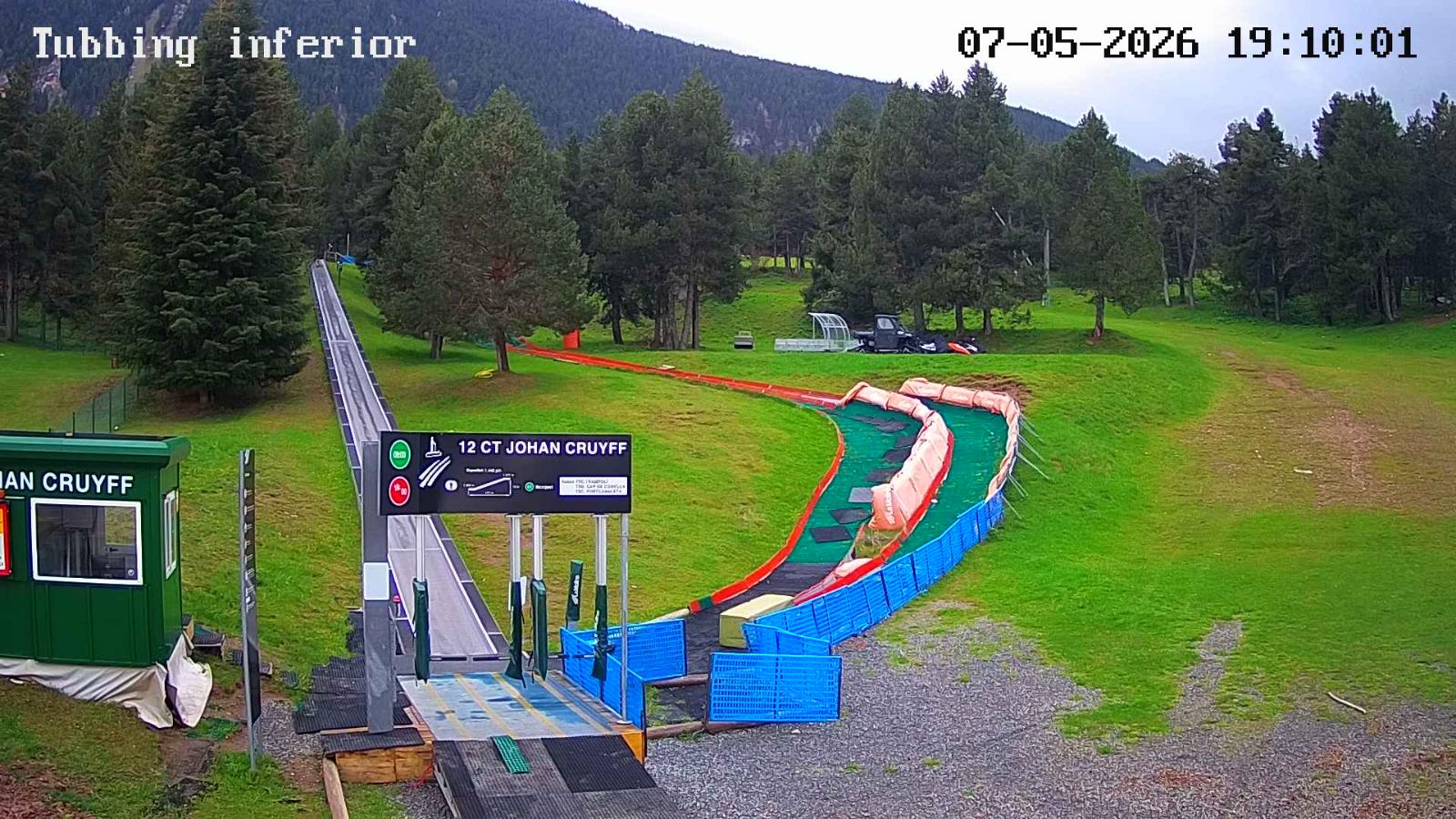 Webcam La Molina: Tubbing i cinta