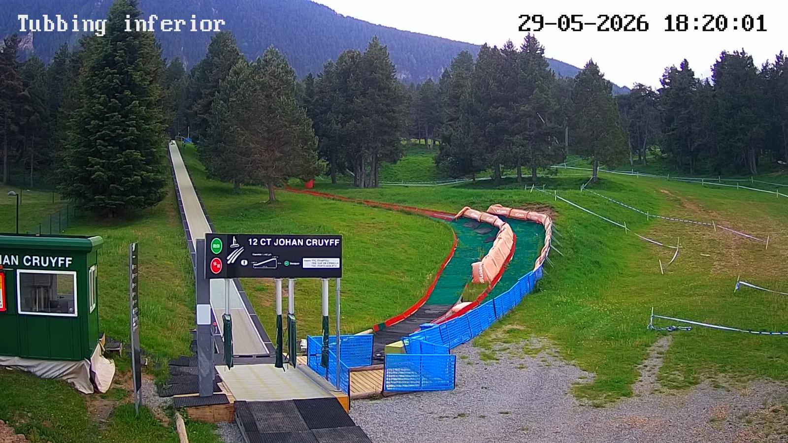 Webcam La Molina: Tubbing i cinta