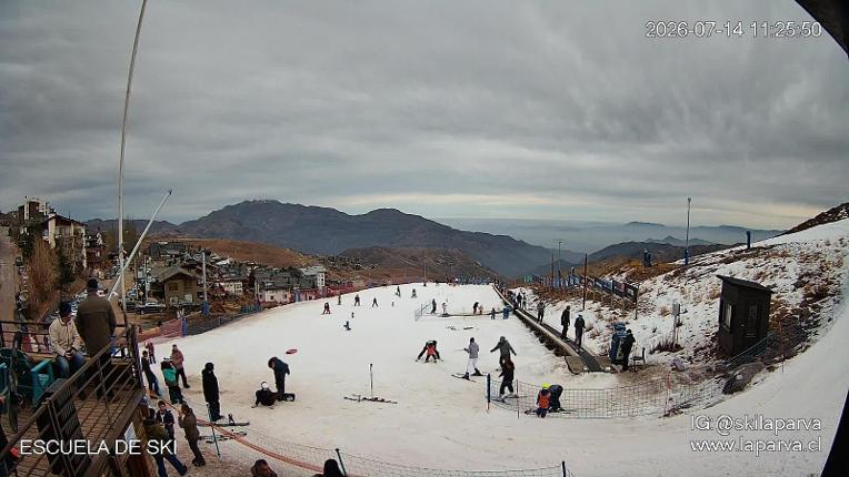 Webcam La Parva: Escuela de Ski