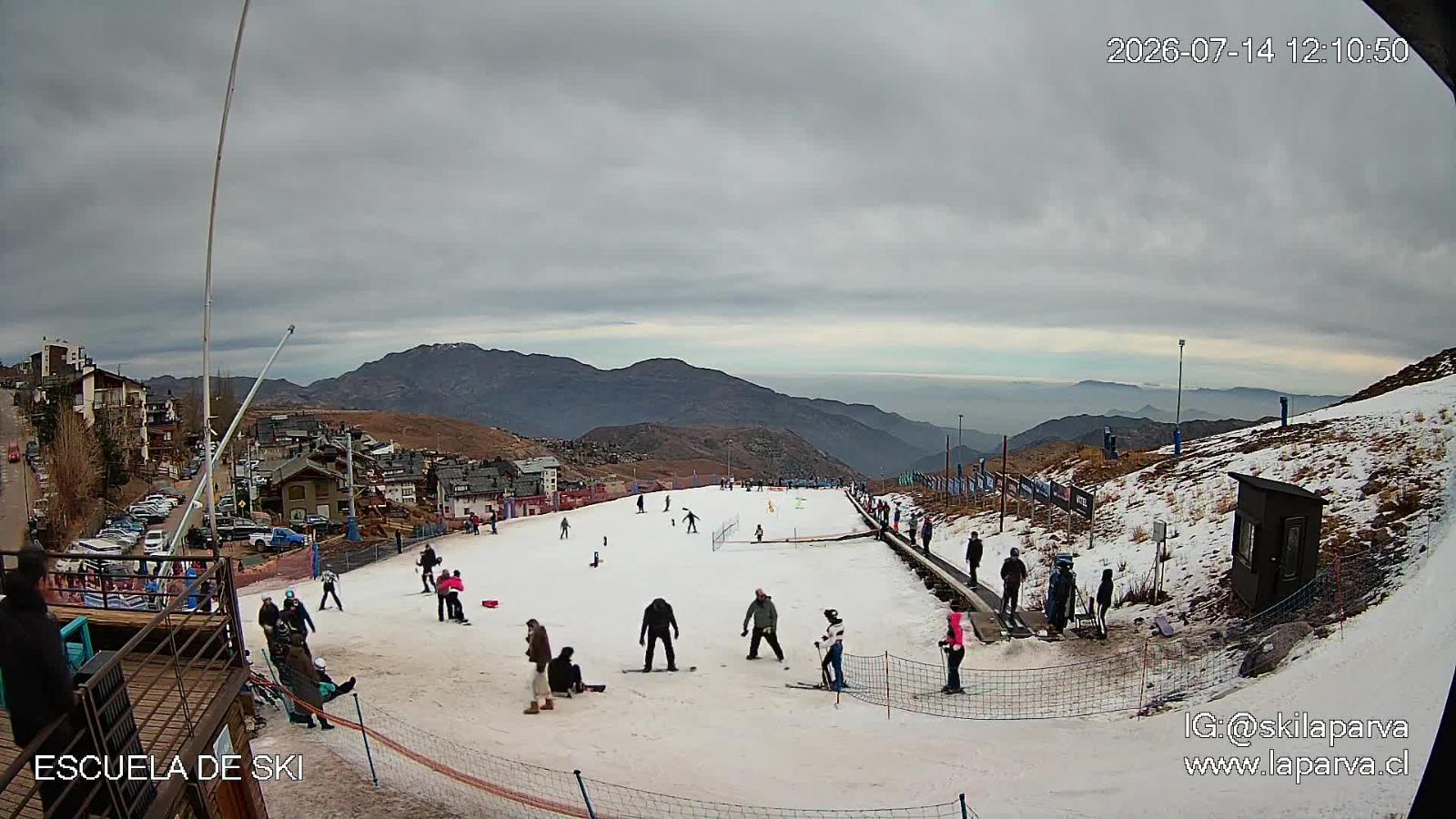 Webcam La Parva: Escuela de Ski