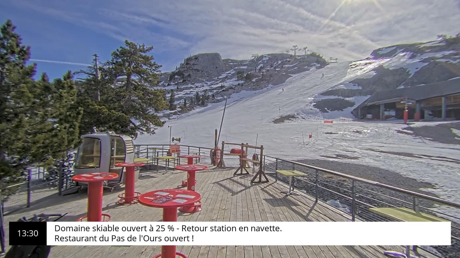 Webcam La Pierre Saint Martin - Arette: Secteur Horizon 1930m