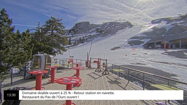 Webcam La Pierre Saint Martin - Arette: Secteur Horizon 1930m