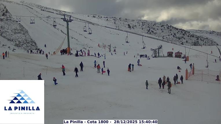 Webcam La Pinilla: Cota 1800