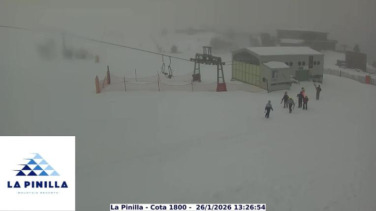 Webcam La Pinilla: Cota 1800