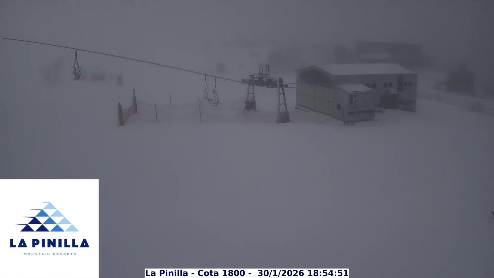 Webcam La Pinilla: Cota 1800