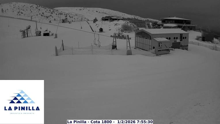 Webcam La Pinilla: Cota 1800