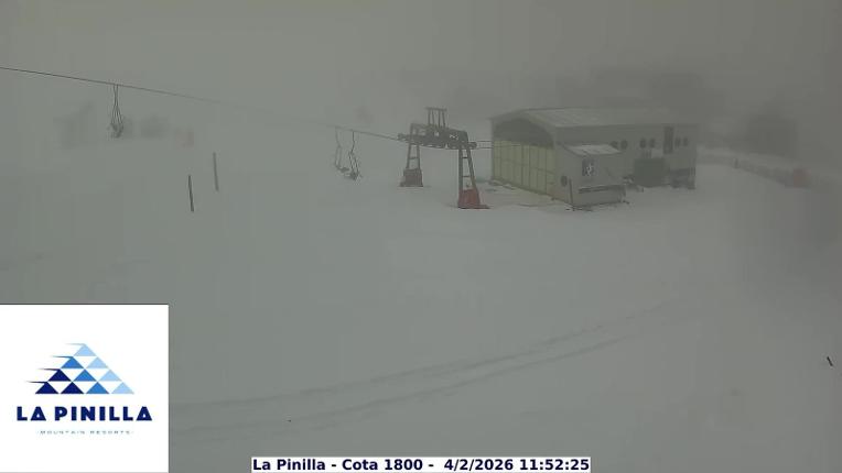 Webcam La Pinilla: Cota 1800