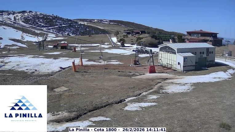 Webcam La Pinilla: Cota 1800