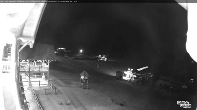 Webcam Lake Louise: Front Side - Whitehorn Summit