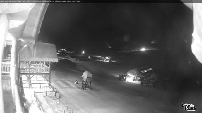 Webcam Lake Louise: Front Side - Whitehorn Summit